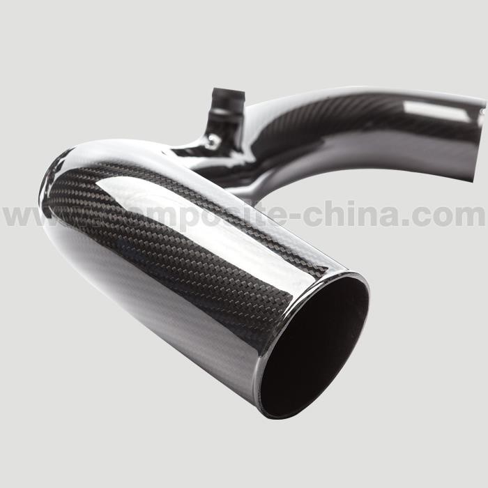 Pieza del tubo de admisión automática de fibra de carbono