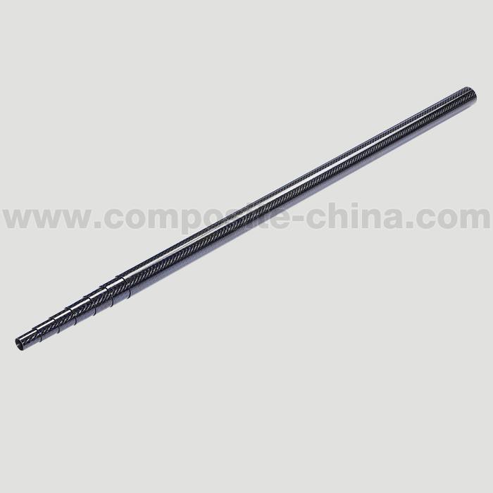 Tubo de Kevlar de carbono