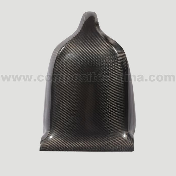 Piezas de escape automático de fibra de carbono de China