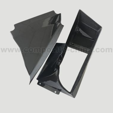 Piezas de automóvil de fibra de carbono