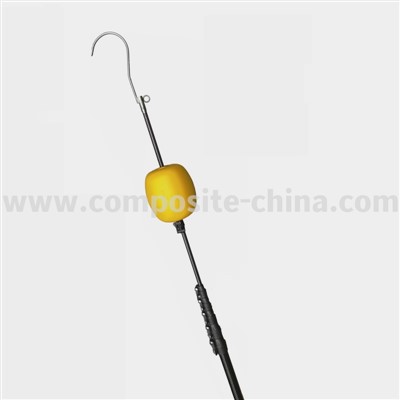 Poste de rescate telescópico de fibra de carbono